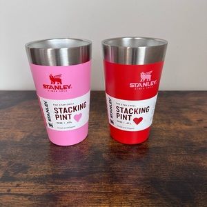 Stanley valentines stacking pint set red and pink